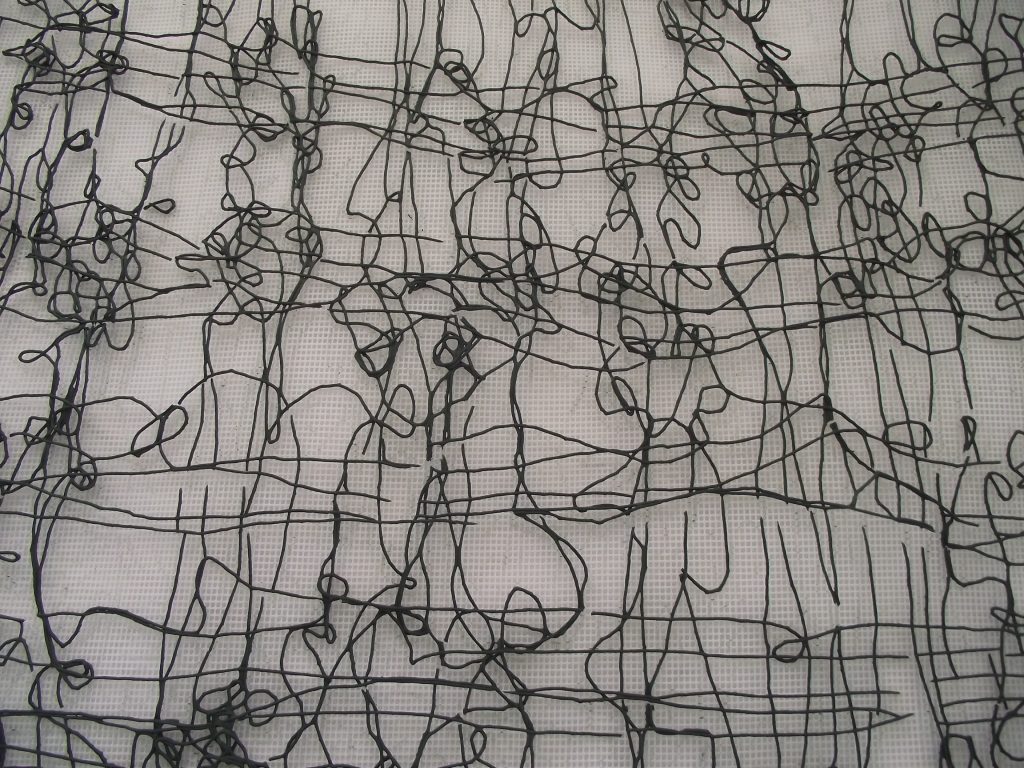 Spaghettis après séchage